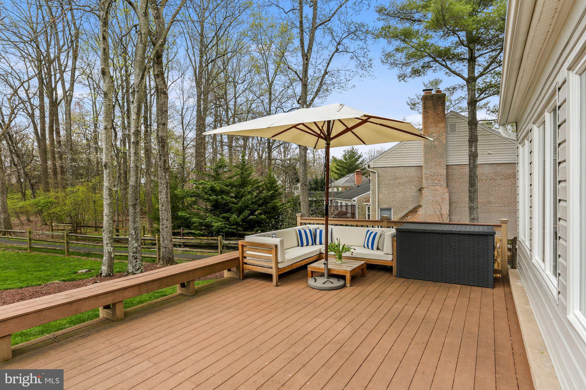 9512 Reach Road Potomac, MD 20854 - Photo 40 of 43 Rear Deck/Backyard