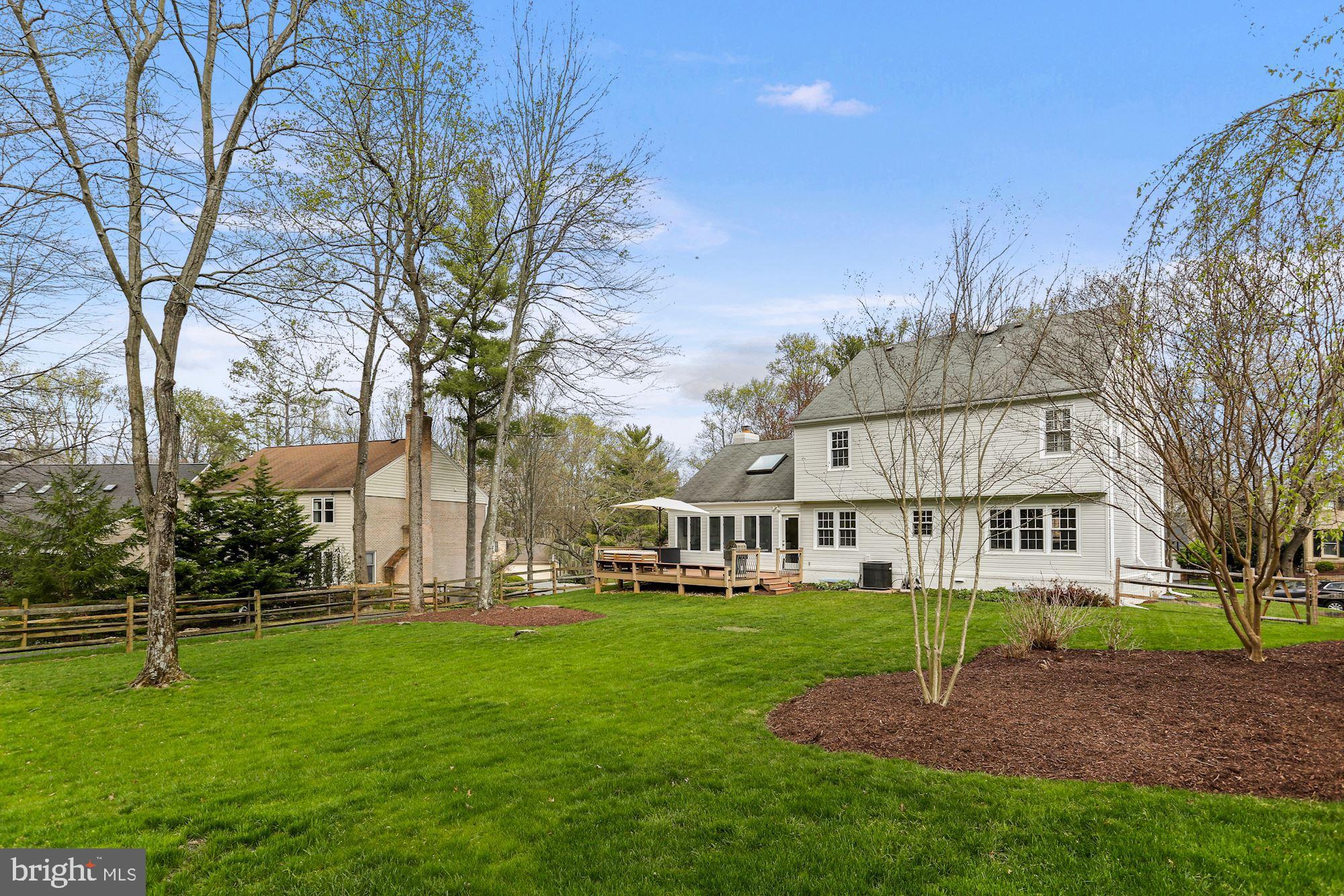 9512 Reach Road Potomac, MD 20854 - Photo 42 of 43 Expansive Level Backyard