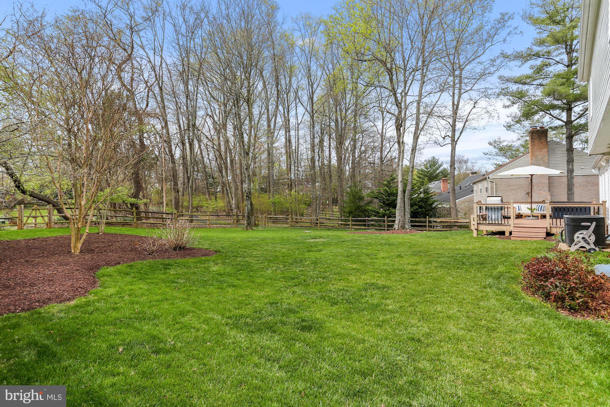 9512 Reach Road Potomac, MD 20854 - Photo 43 of 43 Expansive Level Backyard