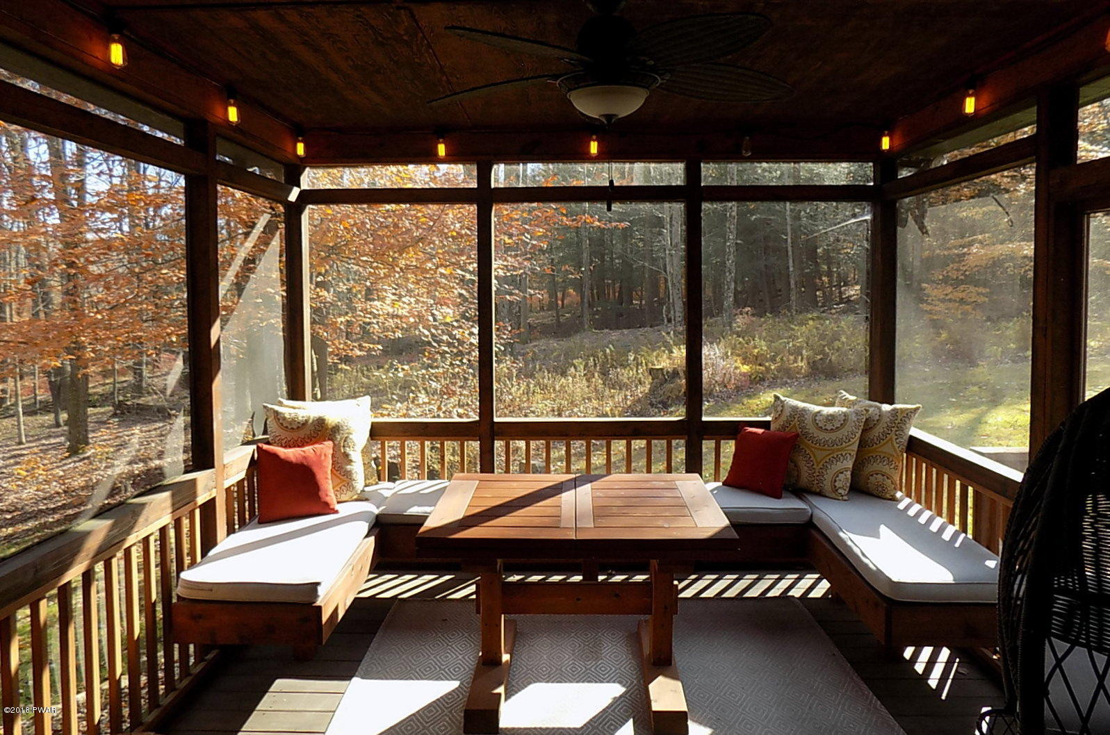 335 Lake Russell Road Newfoundland, PA 18445 - Photo 50 of 87 Screened-In Porch