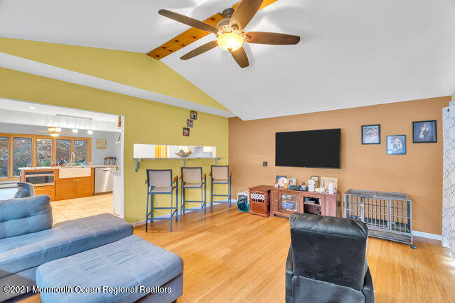 505 South Cooks Bridge Road Jackson, NJ 08527 - Photo 14 of 30 a living room with furniture and a flat screen tv