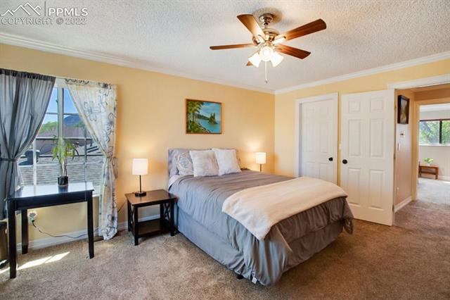 691 Gilcrest Road Colorado Springs, CO 80906 - Photo 11 of 28 Master bedroom with mountain views