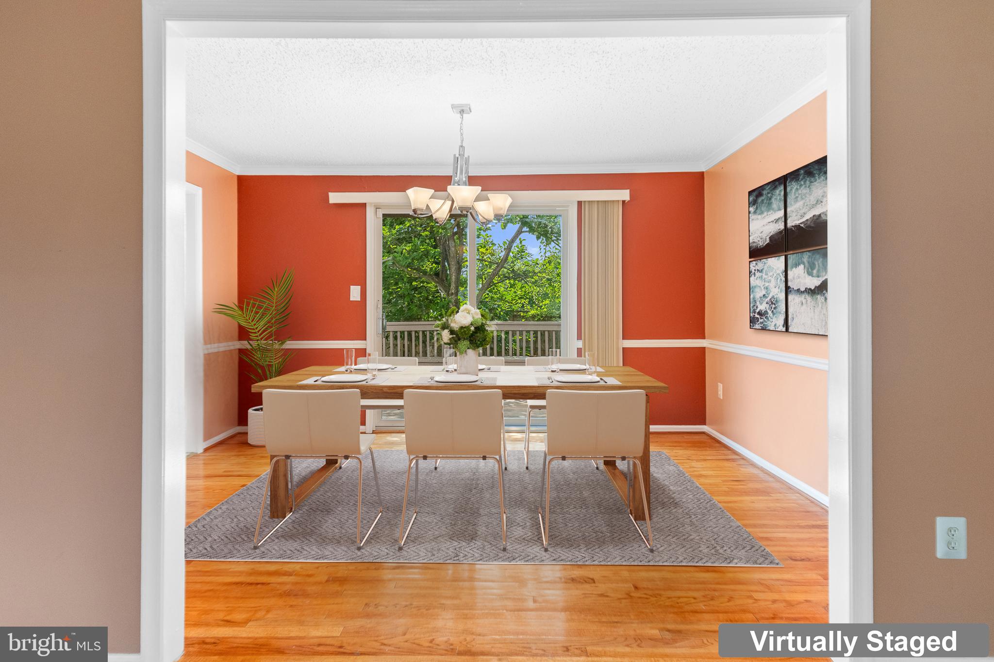 9 Coachlamp Court Silver Spring, MD 20906 - Photo 10 of 95 a view of a dining room with furniture window and outside view