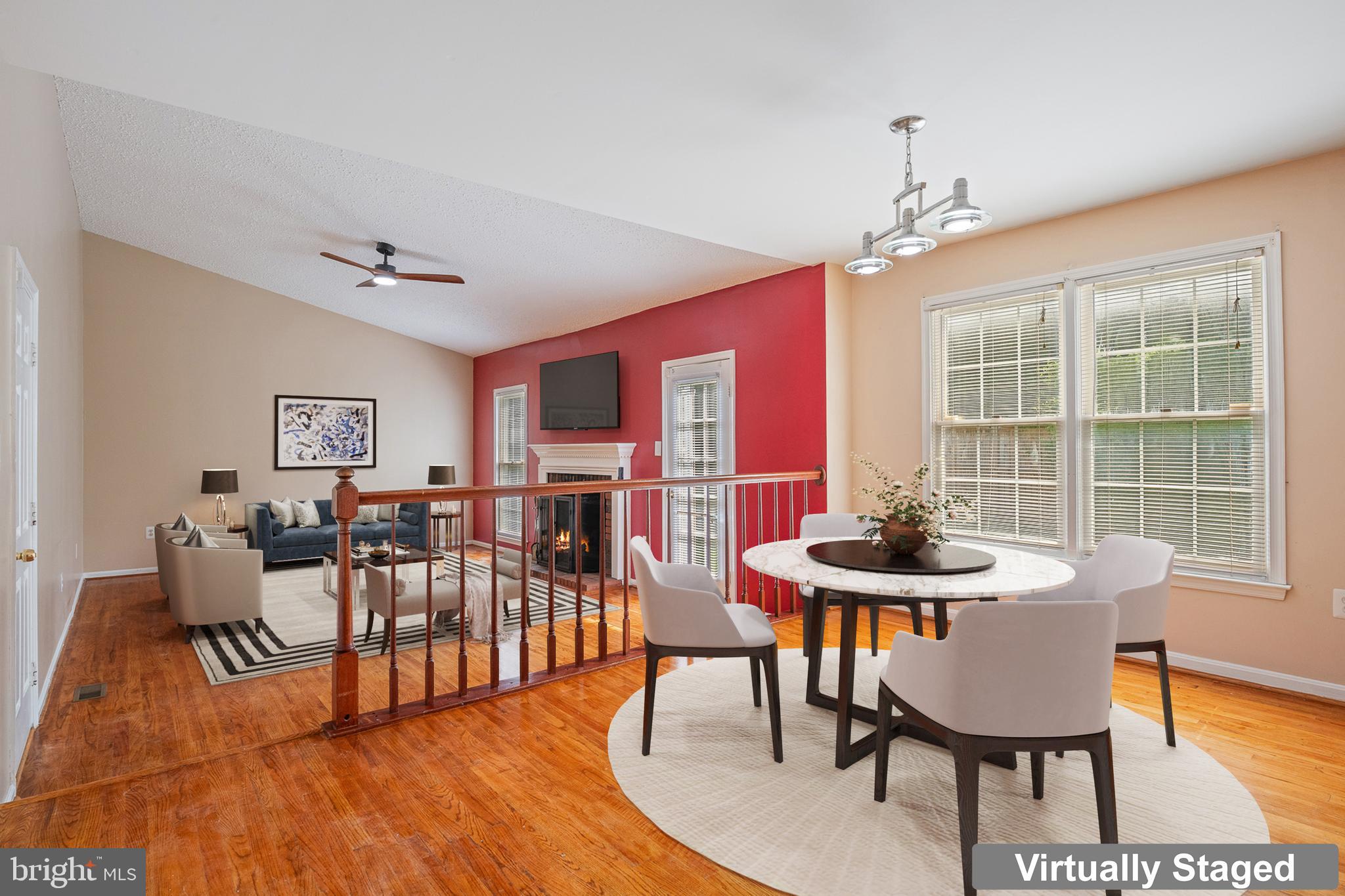 9 Coachlamp Court Silver Spring, MD 20906 - Photo 21 of 95 a view of a dining room with furniture window and wooden floor