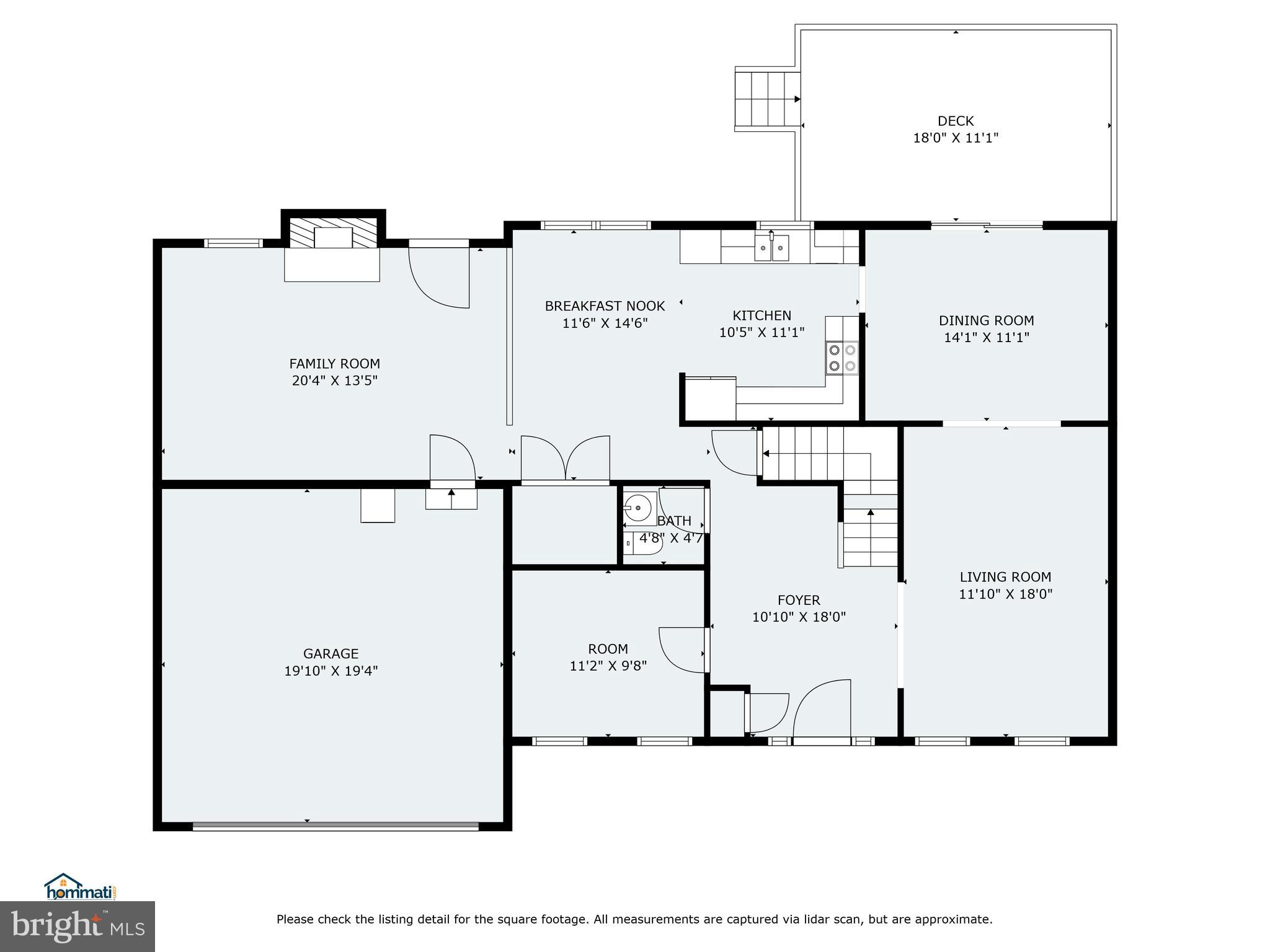 9 Coachlamp Court Silver Spring, MD 20906 - Photo 93 of 95 Main Level Floor Plan