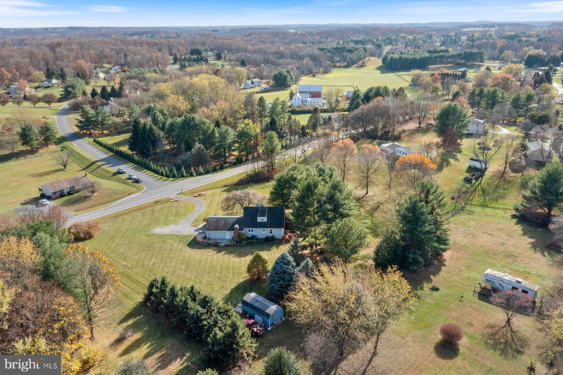 5130 Perry Road Mount Airy, MD 21771 - Photo 37 of 46 an aerial view of residential houses with outdoor space