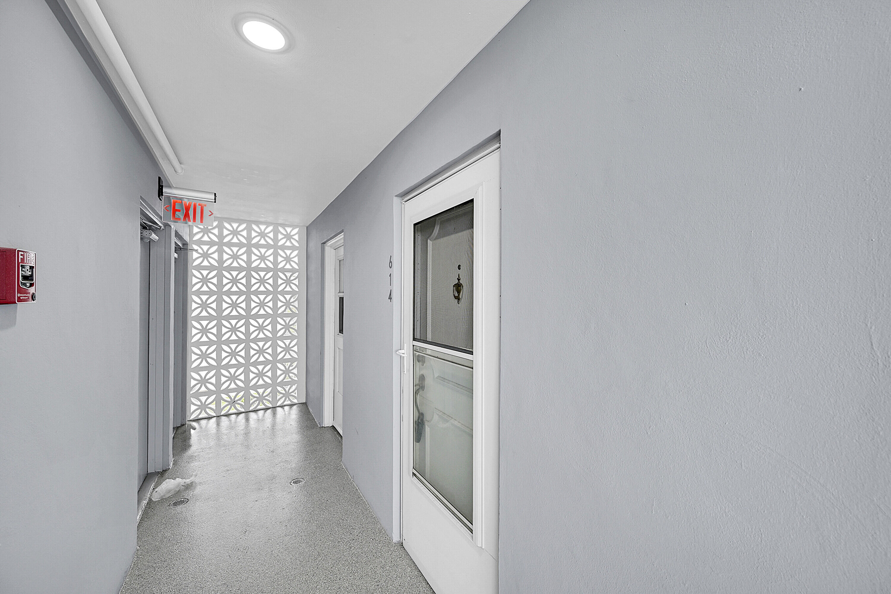 5500 Northwest 2nd Avenue, Unit 614 Boca Raton, FL 33487 - Photo 22 of 24 a view of entryway with wooden floor