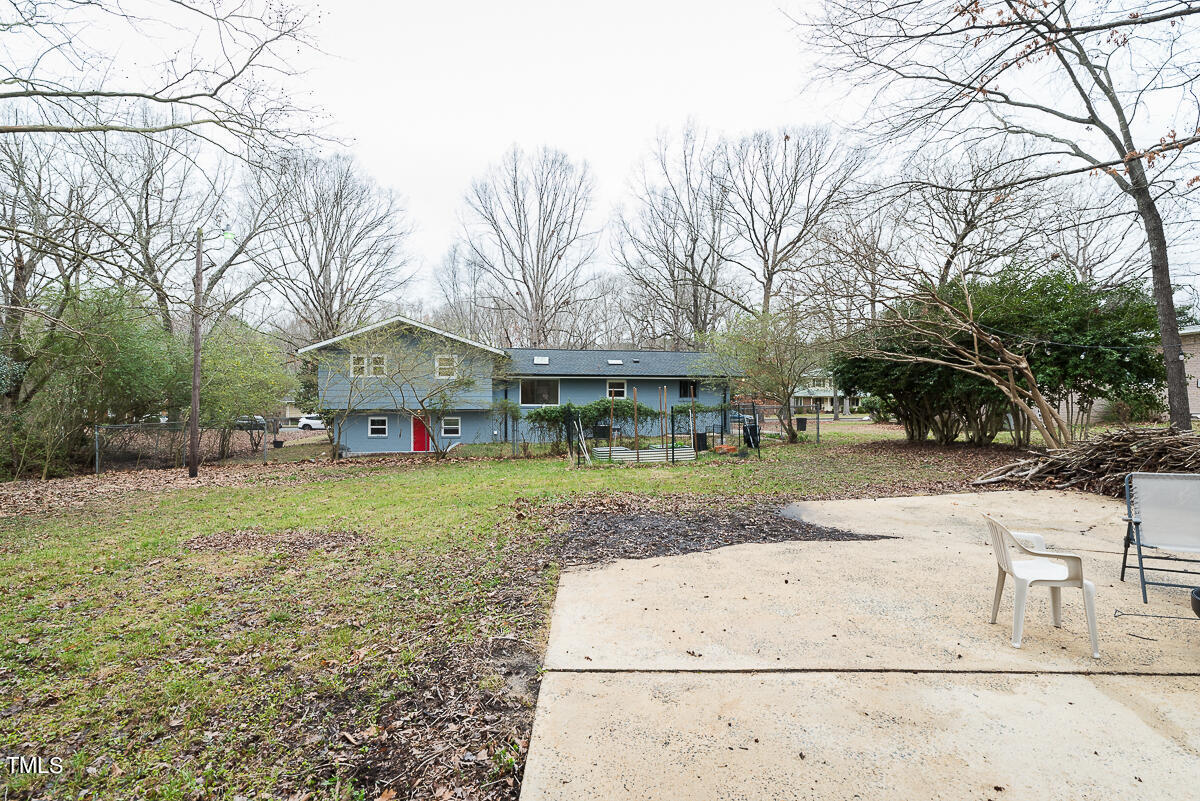 1026 Jerome Road Durham, NC 27713 - Photo 21 of 27 a view of a yard in front of house