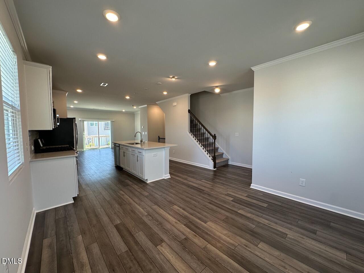 2521 Laurel Valley Way Raleigh, NC 27604 - Photo 12 of 25 a view of kitchen with furniture and wooden floor