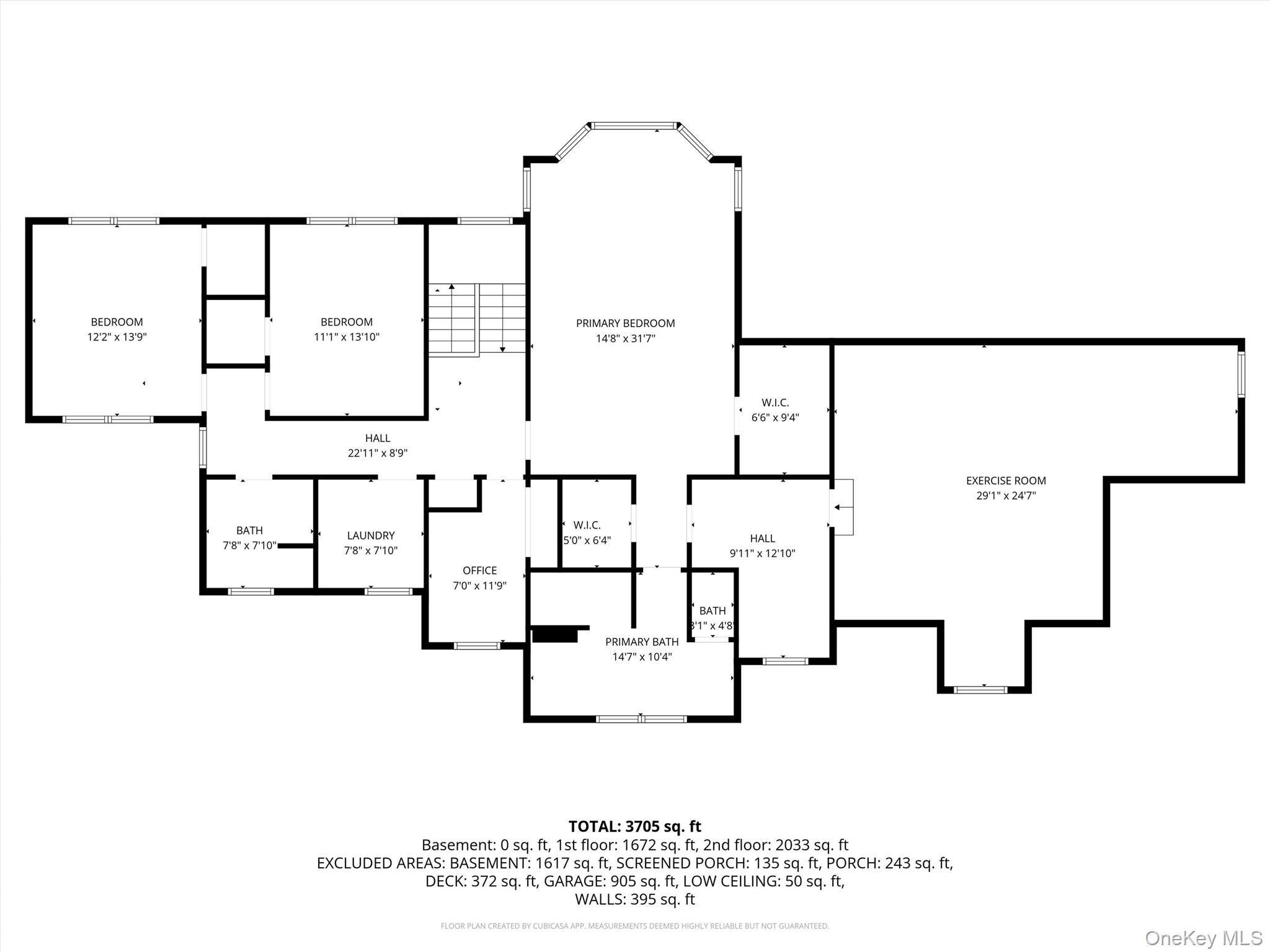 2 White Horse Road Middletown, NY 10940 - Photo 46 of 47 Second Floor - Floor Plan