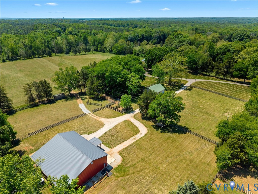 1887 Sheppard Town Road Crozier, VA 23039 - Photo 63 of 98 Aerial Photo of Detached Supply & Building & Works