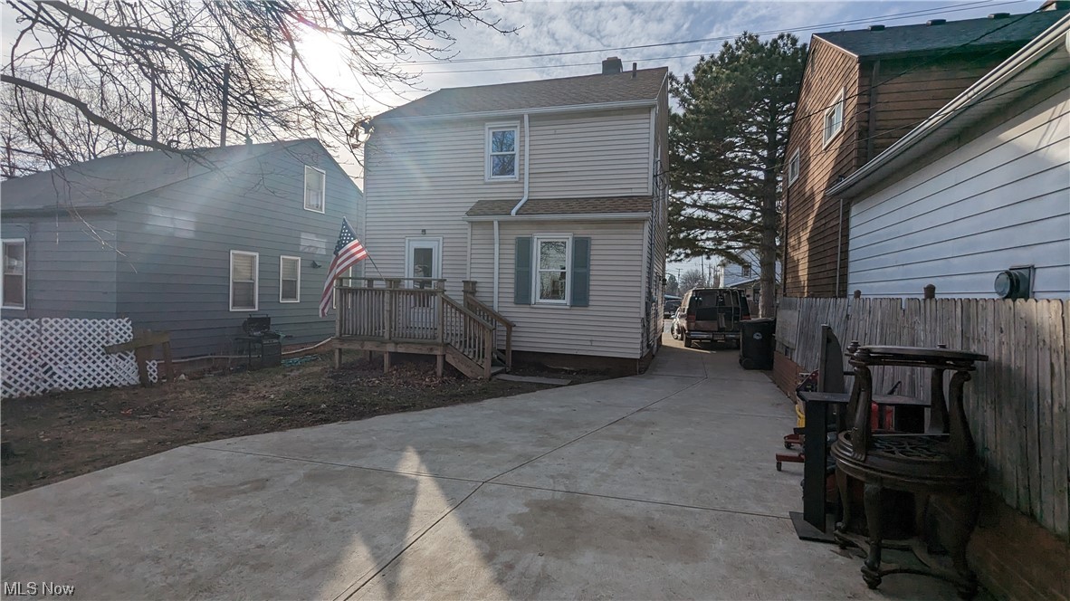 4635 Fulton Road Cleveland, OH 44144 - Photo 16 of 17 Back Deck