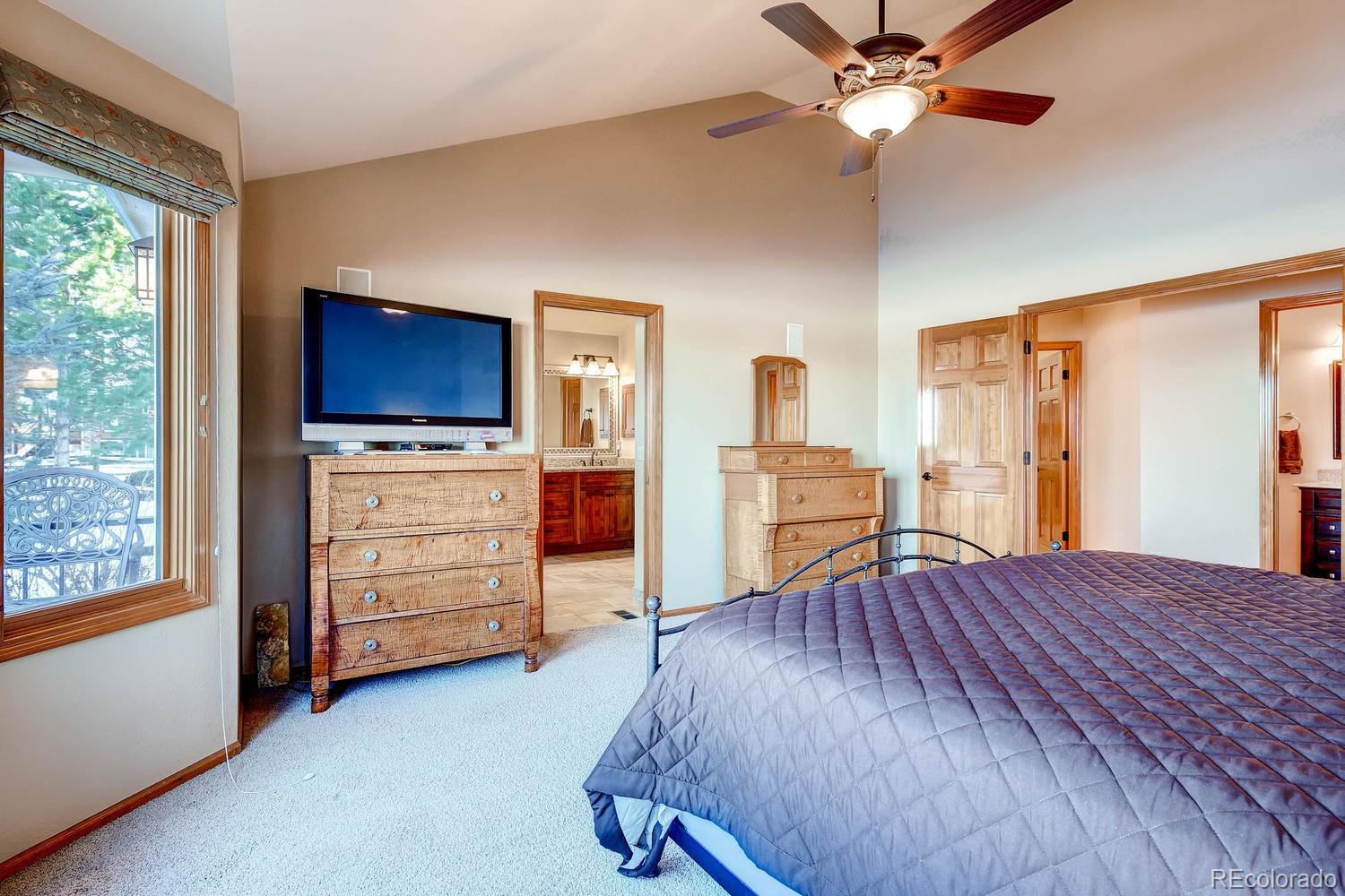 9470 Kemper Drive Lone Tree, CO 80124 - Photo 14 of 35 a bedroom with furniture and a flat screen tv