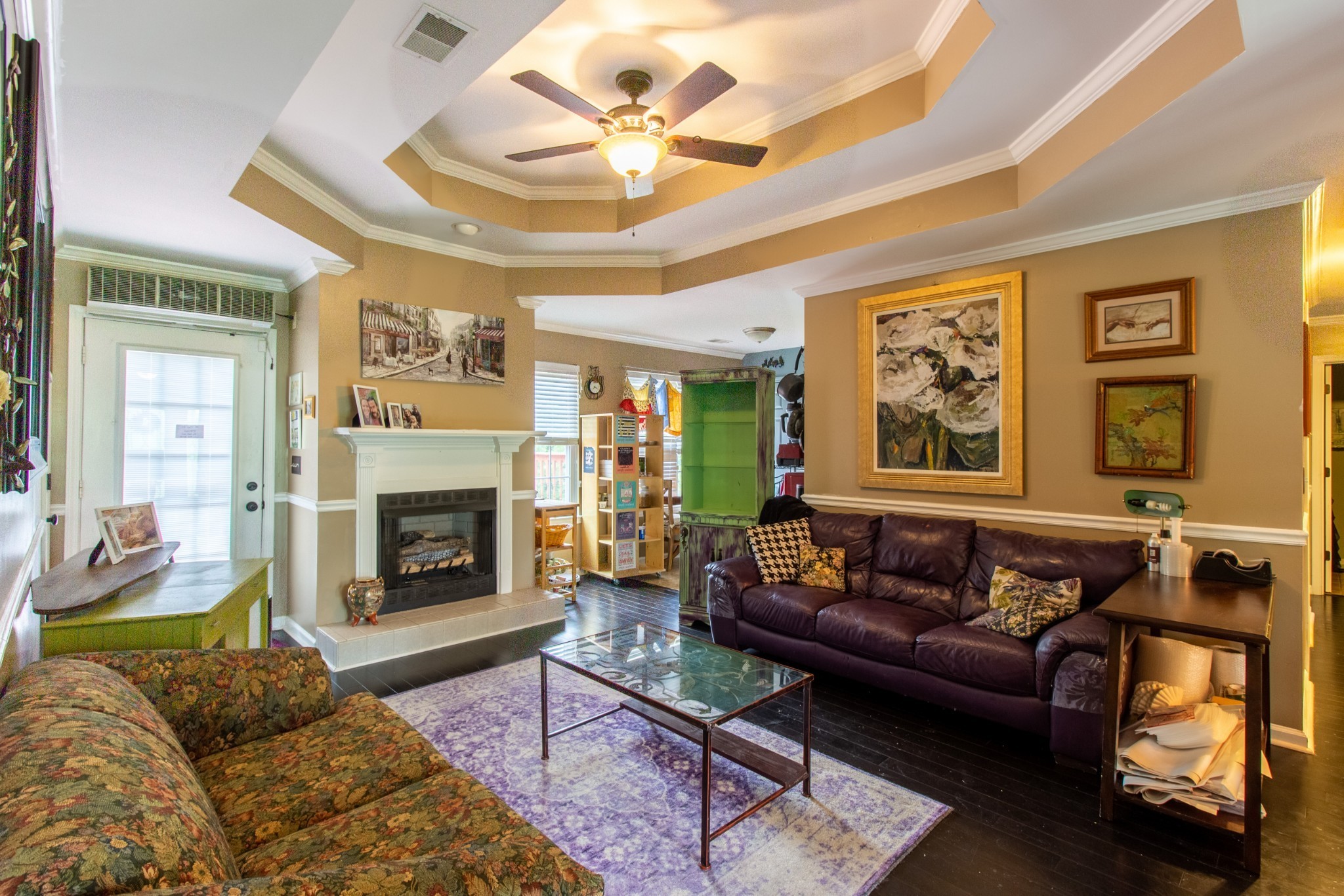 1371 Cowan Road Dickson, TN 37055 - Photo 2 of 18 a living room with furniture and a fireplace
