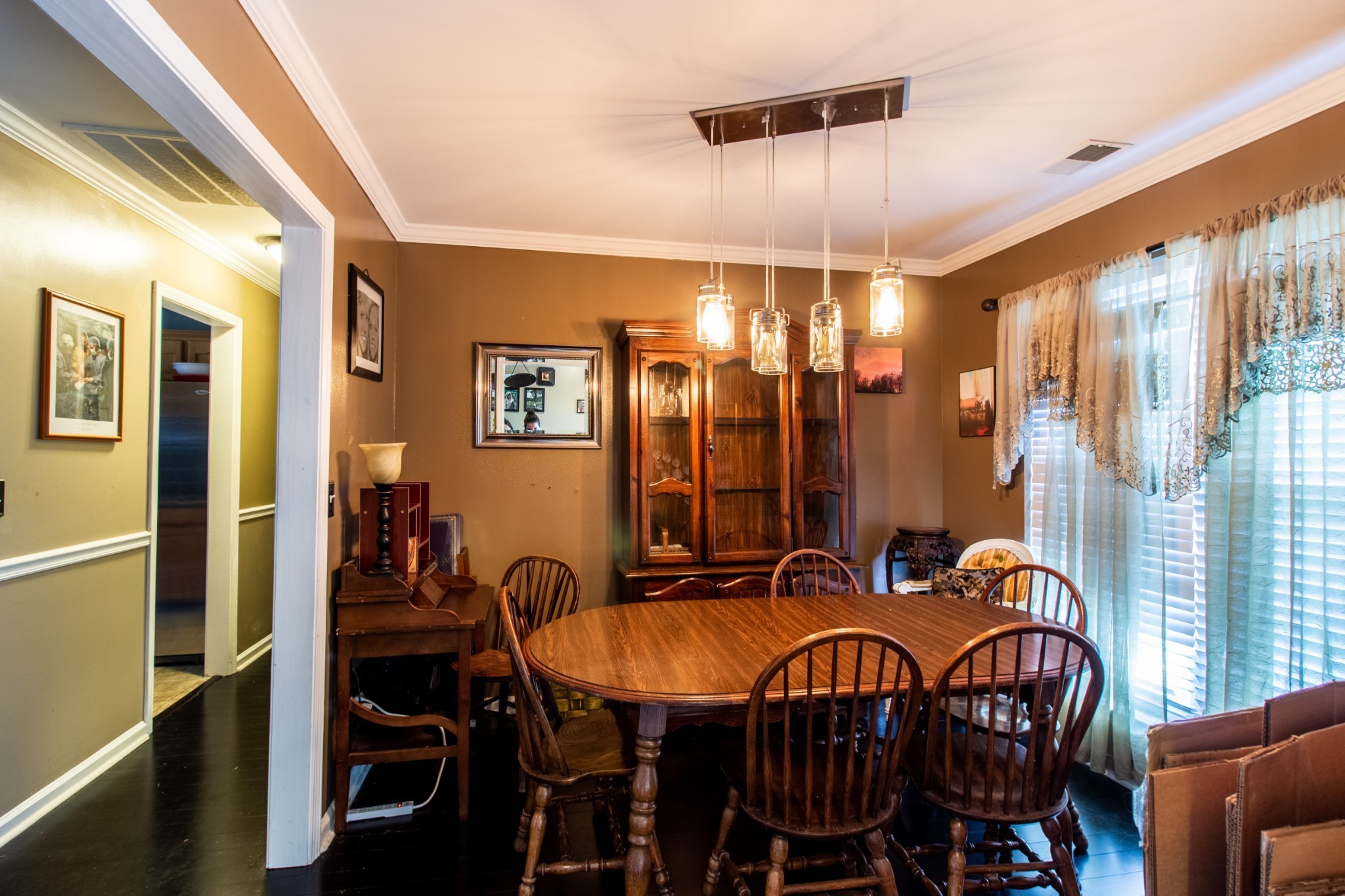 1371 Cowan Road Dickson, TN 37055 - Photo 5 of 18 a view of a a dining room with furniture window and wooden floor