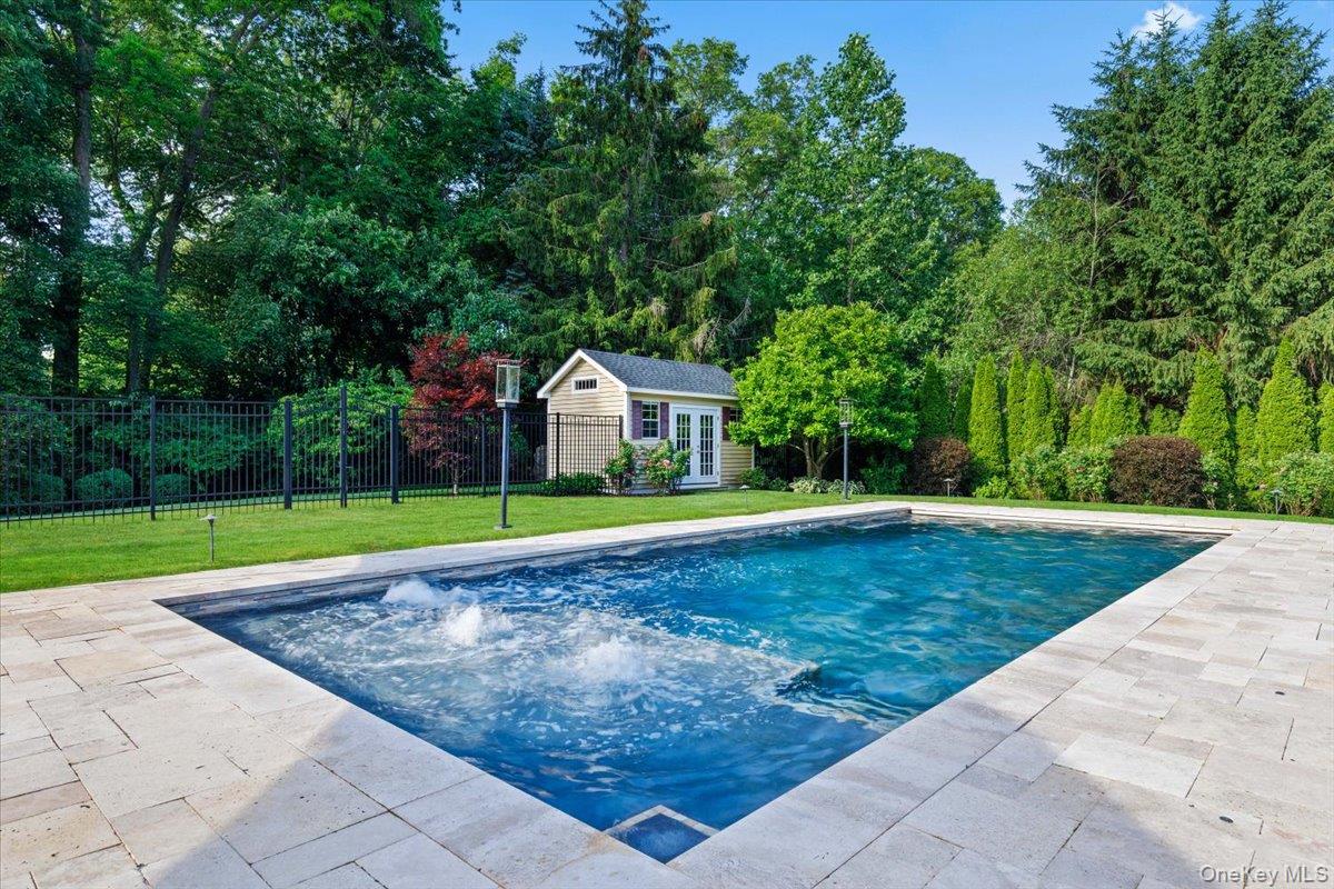 32 Rolling Ridge Road White Plains, NY 10605 - Photo 27 of 32 20x40 heated, salt water pool with bubblers, fountains and automatic cover.