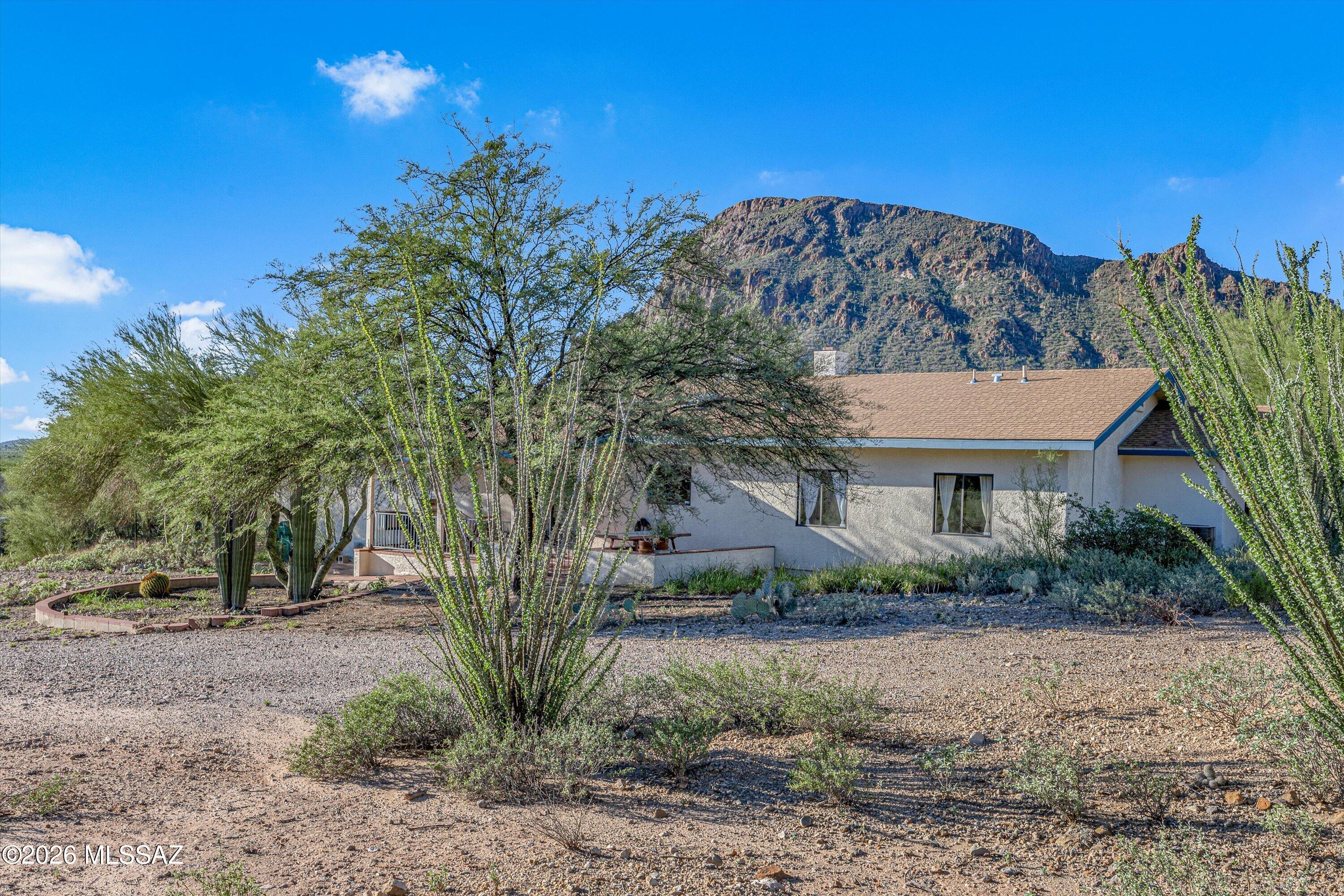 4155 West Coyote Ridge Trail Tucson, AZ 85746 - Photo 34 of 38 Back of Home
