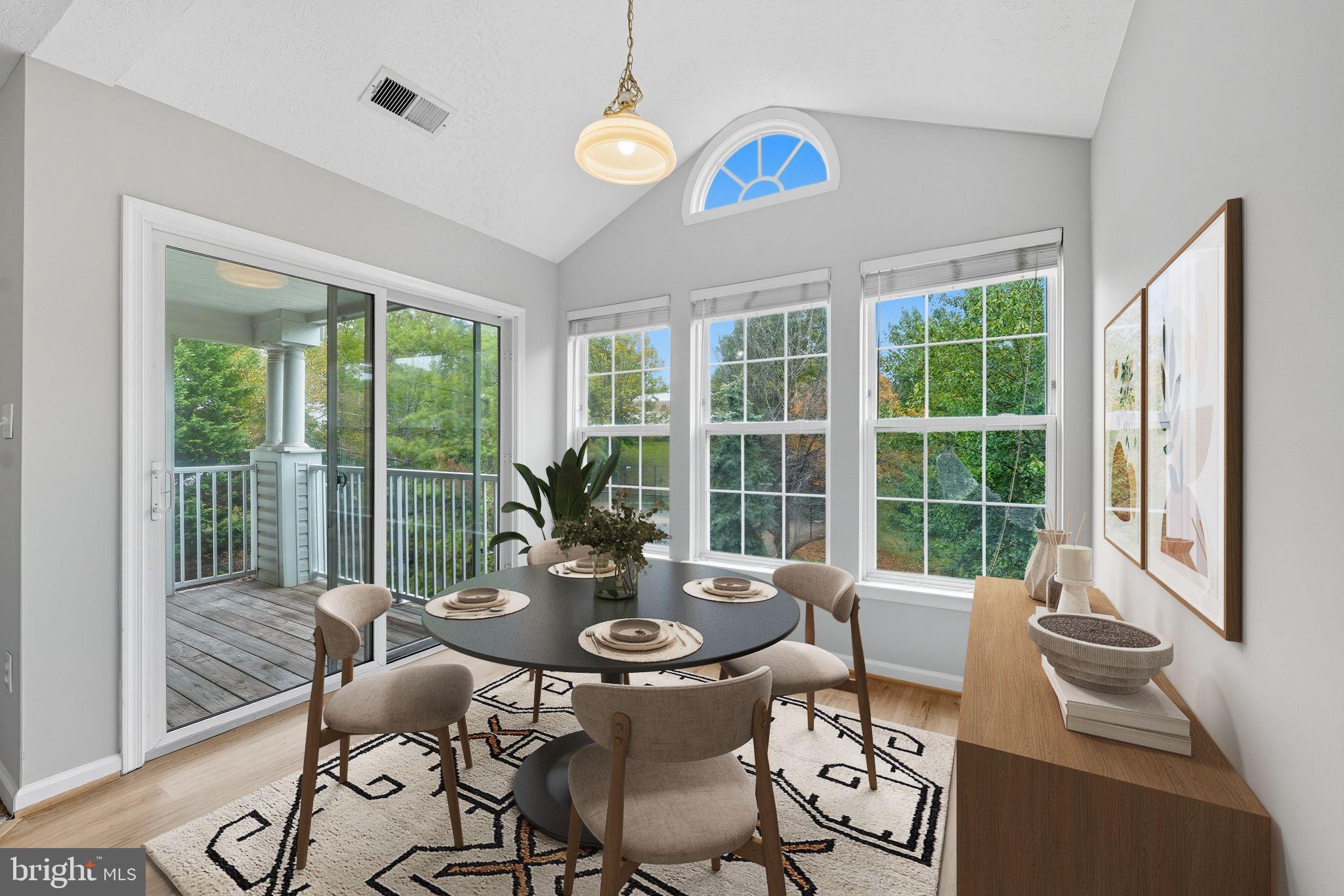25910 Ridge Manor Drive, Unit 1000L Damascus, MD 20872 - Photo 19 of 51 Dining Room - Virtually Staged
