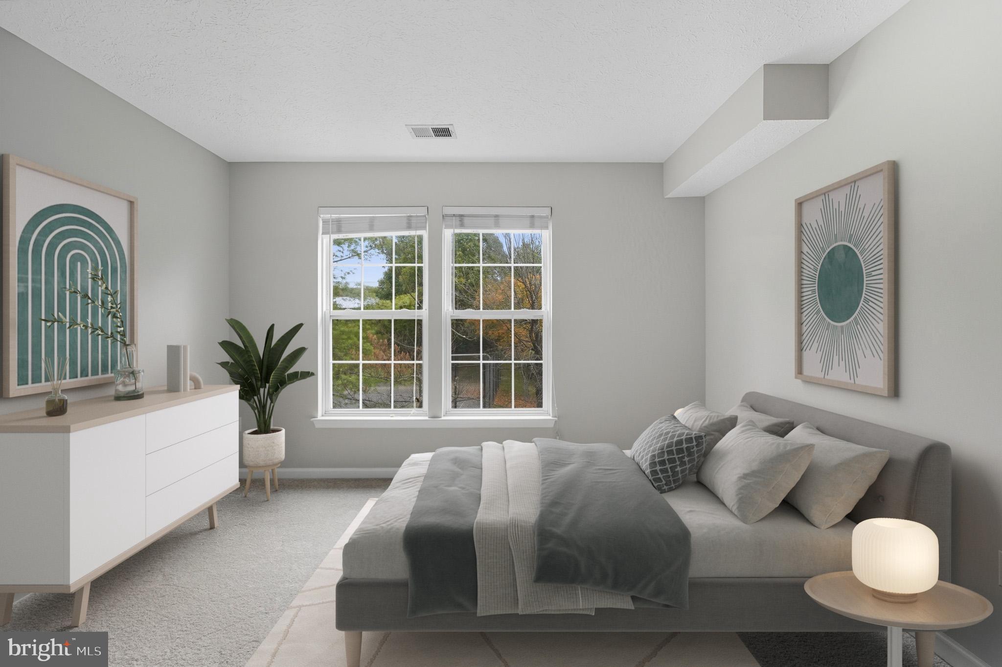 25910 Ridge Manor Drive, Unit 1000L Damascus, MD 20872 - Photo 36 of 51 Second Bedroom - Virtually Staged