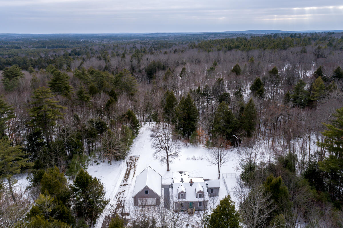 25 Allen Road Pownal, ME 04069 - Photo 60 of 60 60-Aerial view (6 of 6)