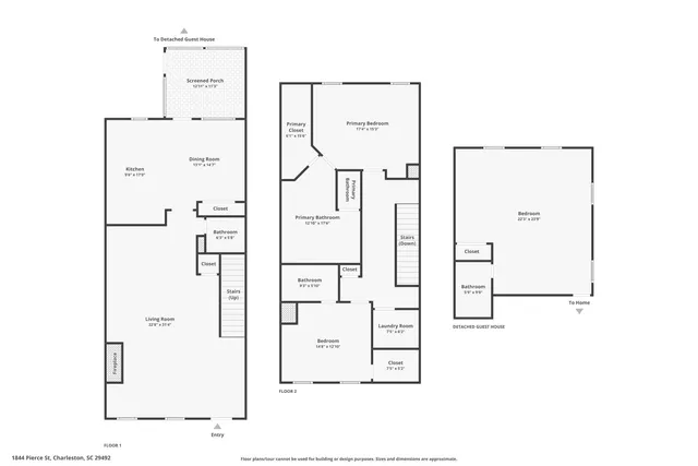 $968,000 | 1844 Pierce Street, Daniel Island, SC 29492