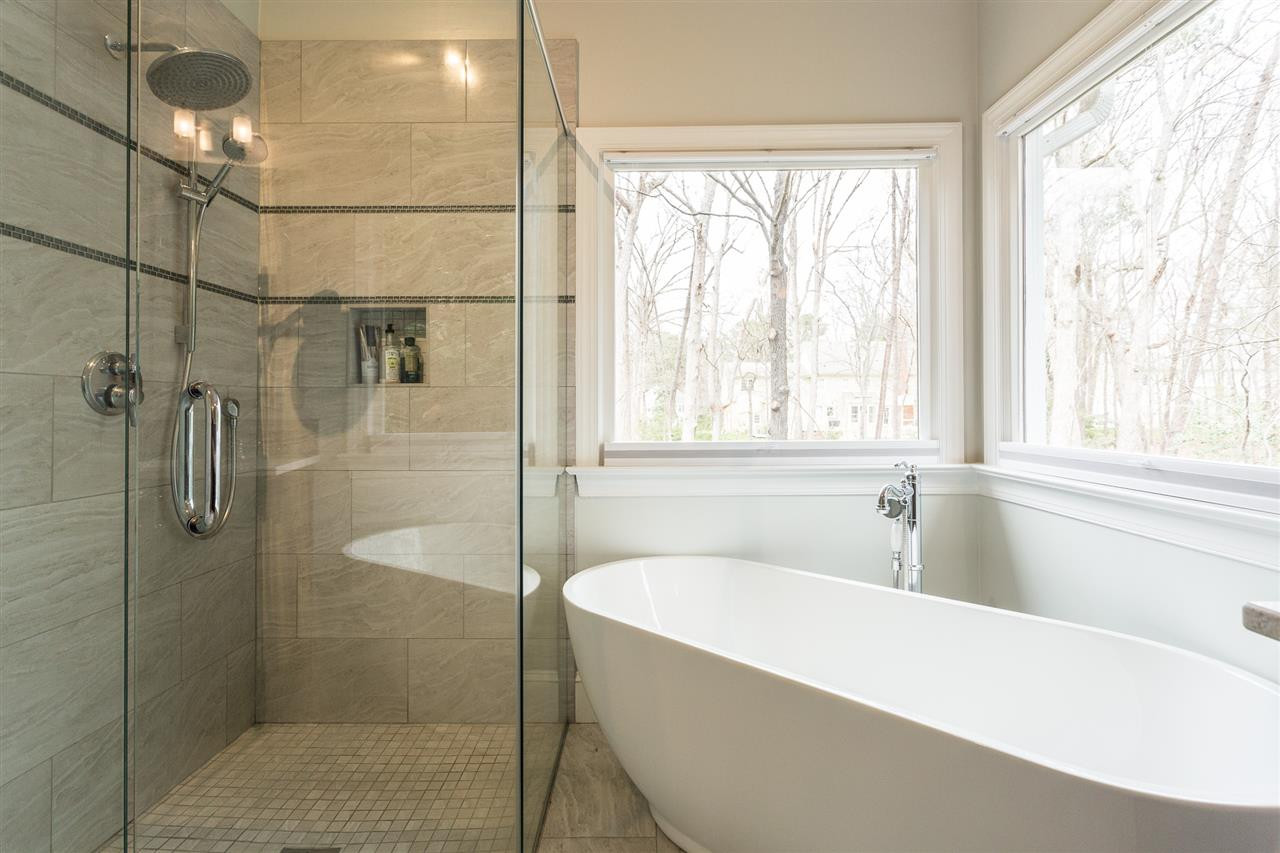 313 Gretton Place Raleigh, NC 27615 - Photo 18 of 29 Calming Master Bath