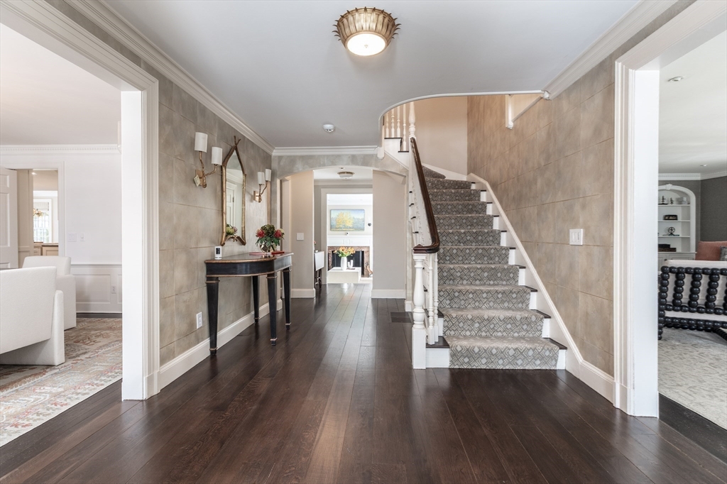 64 Albion Road Wellesley, MA 02481 - Photo 3 of 26 a view of entryway and hall with wooden floor