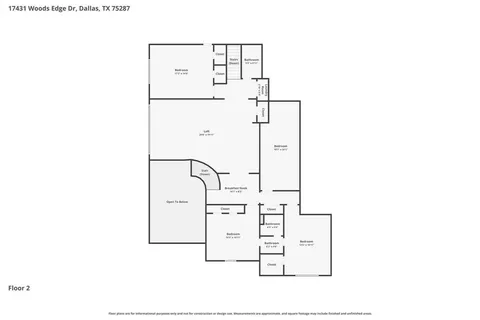 $1,850,000 | 17431 Woods Edge Drive, Dallas, TX 75287
