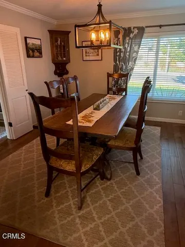 a view of a hallway with painted walls