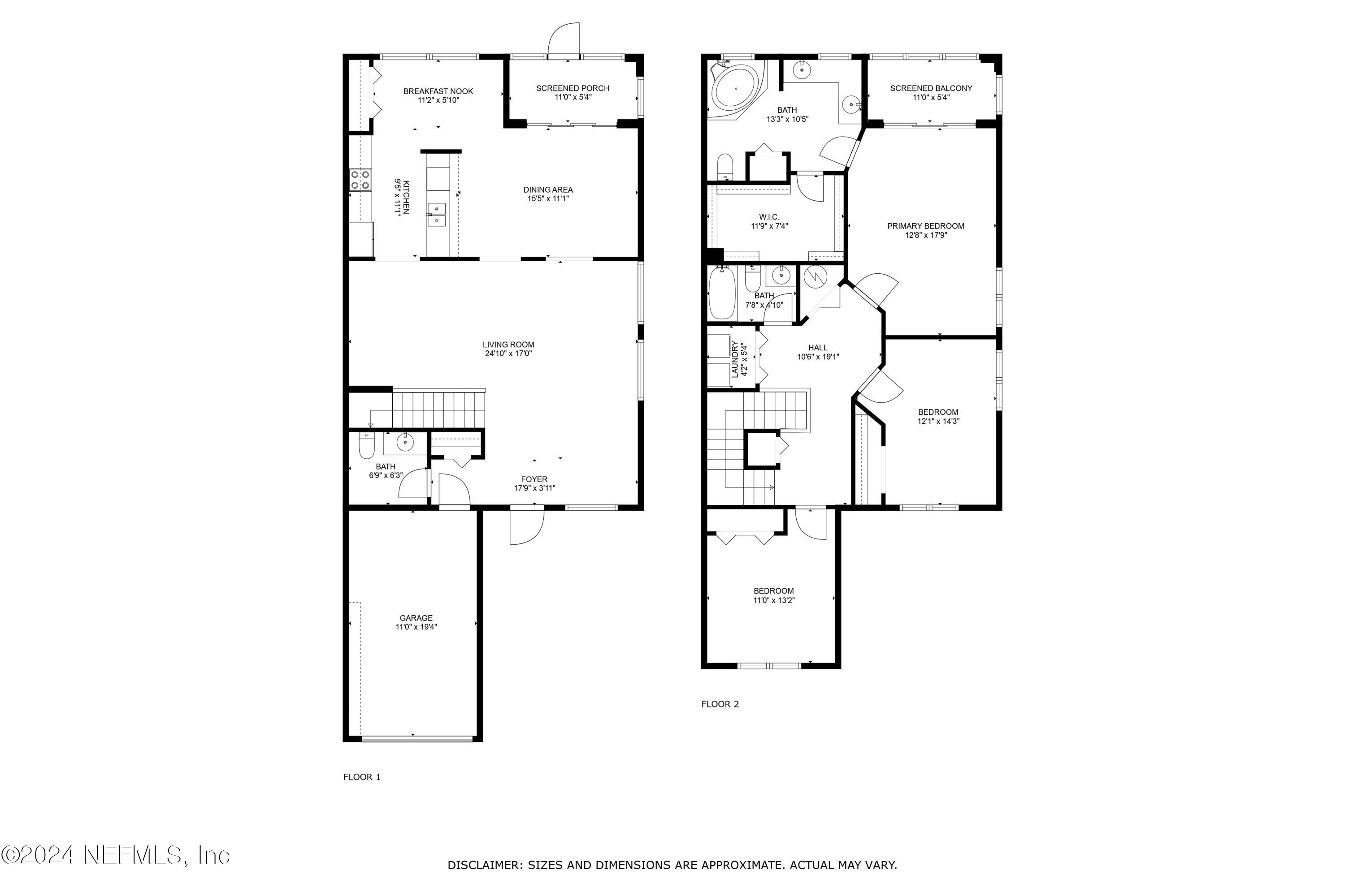 9745 Touchton Road, Unit 2908 Jacksonville, FL 32246 - Photo 57 of 57 Floor Plan