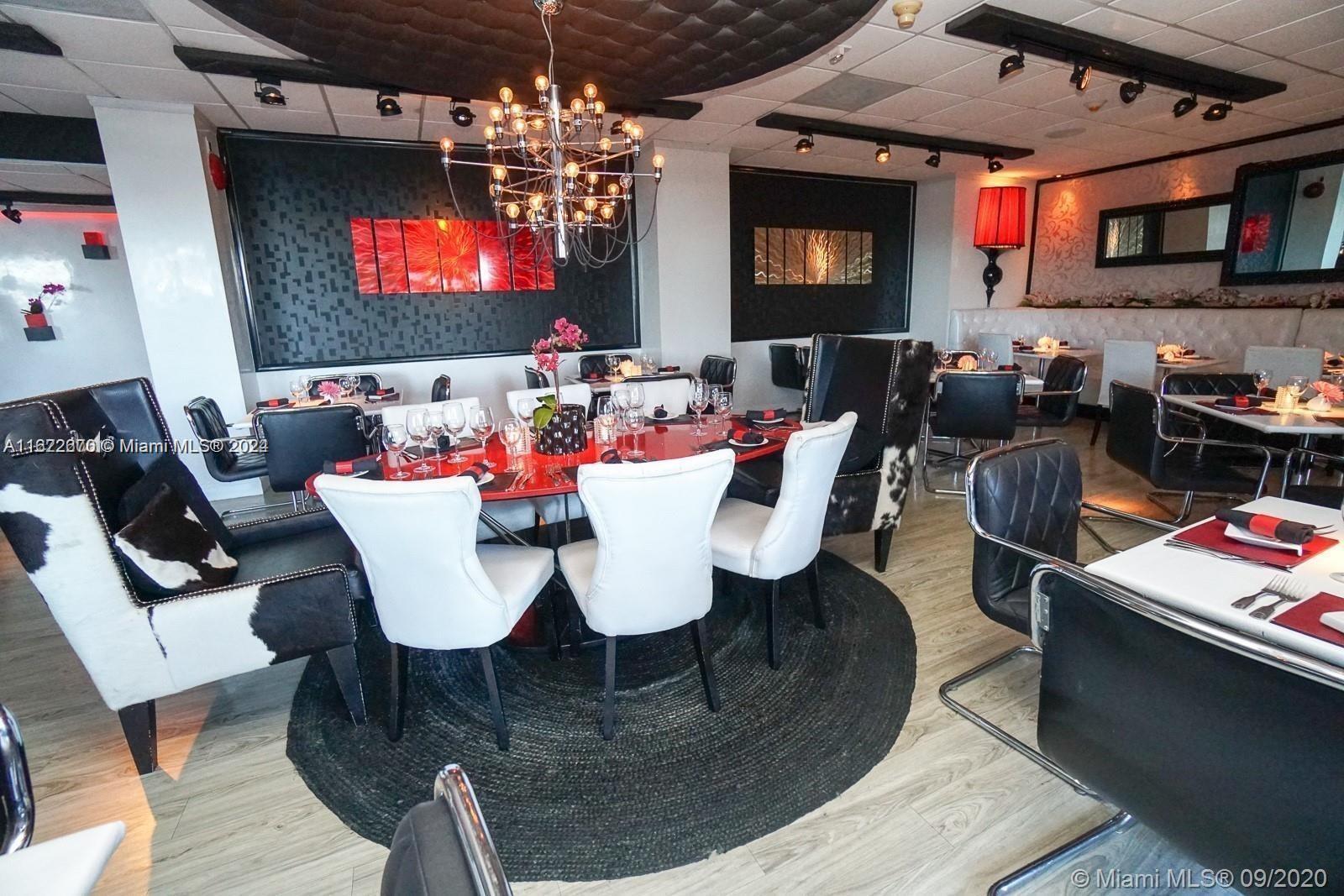 5555 Collins Avenue, Unit 5V Miami Beach, FL 33140 - Photo 33 of 46 a view of a dining room with furniture