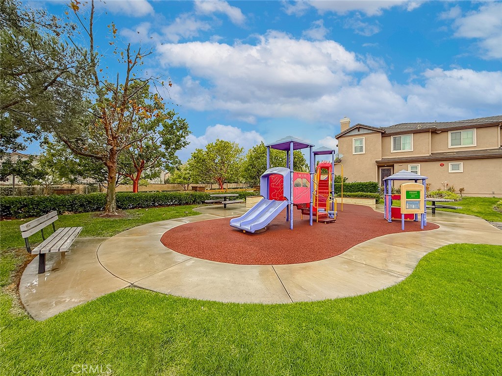 6834 Simmons Way Moorpark, CA 93021 - Photo 38 of 40 a view of outdoor space with playground and green space