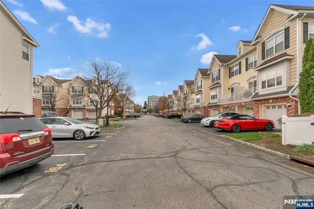 a car parked in front of a building