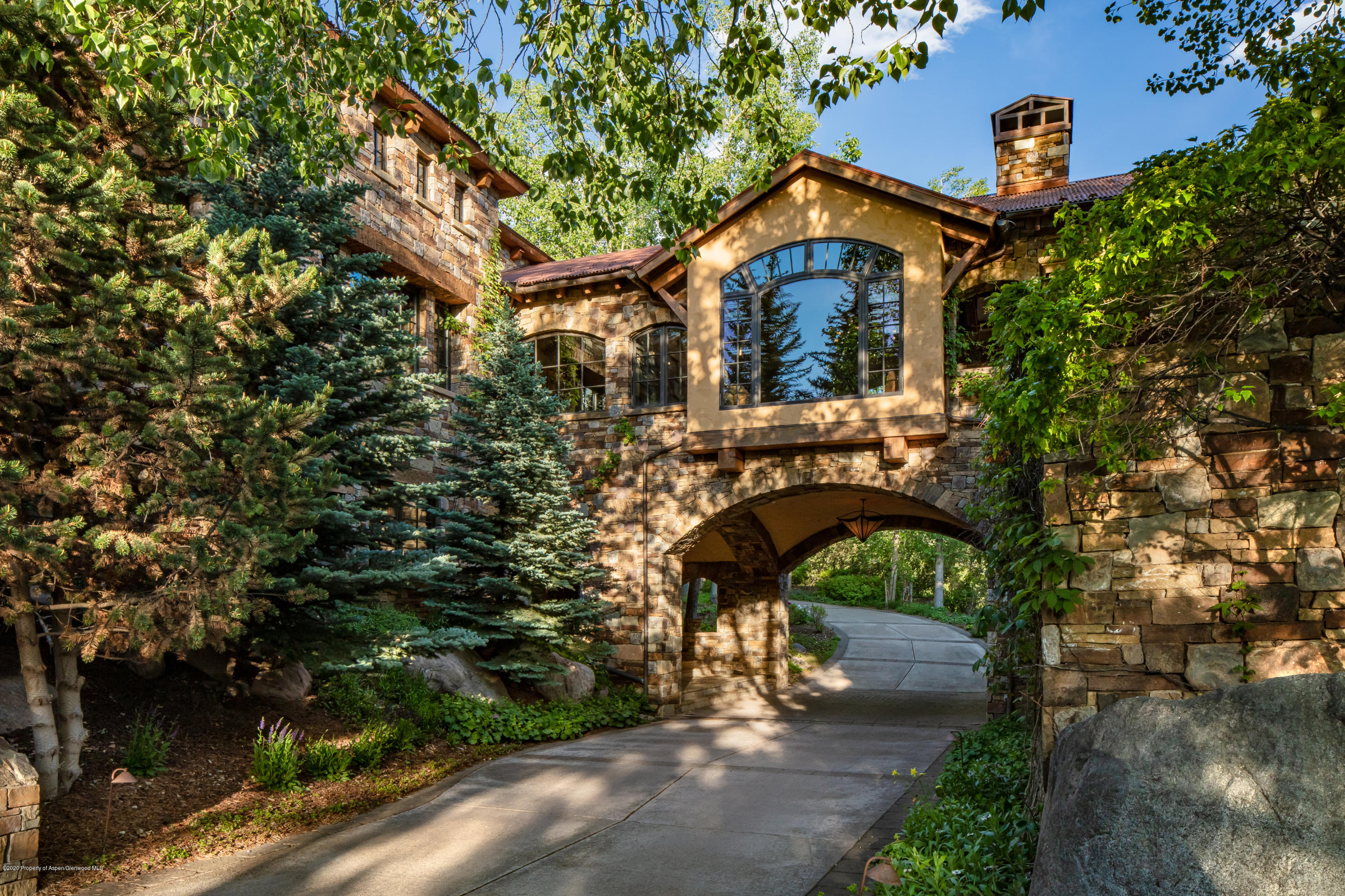 835 Red Mountain Road Aspen, CO 81612 - Photo 2 of 24 an aerial view of a house