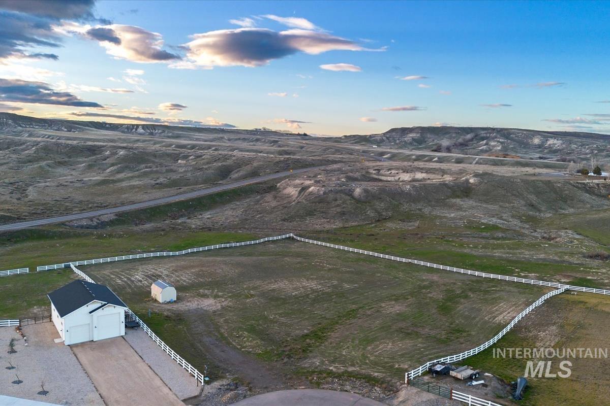 101 Twilight Trail Marsing, ID 83639 - Photo 2 of 5 Aerial view of sparsely populated area featuring mountains