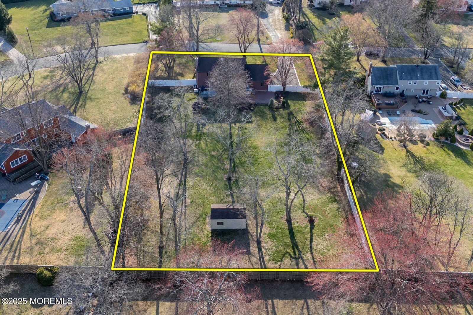 41 Farm Road Middletown, NJ 07748 - Photo 59 of 63 Aerial View of Property