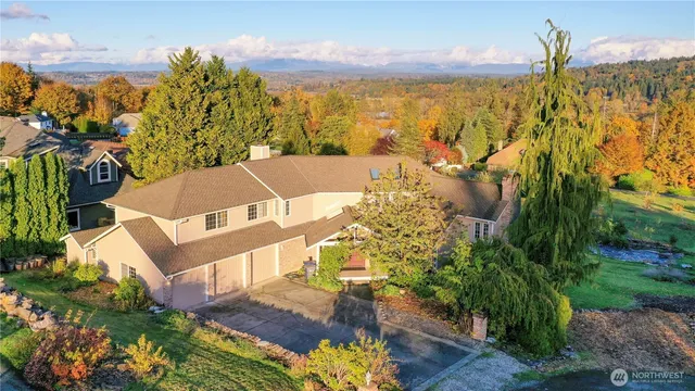 a view of a city with an ocean