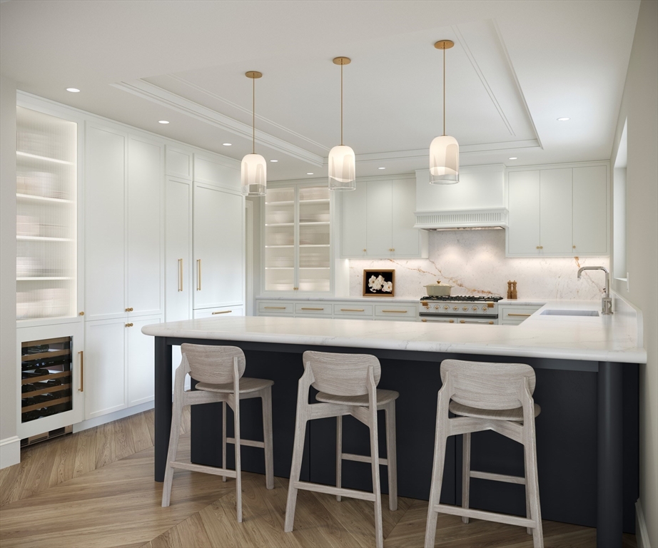 397 Commonwealth Avenue, Unit 3 Boston, MA 02215 - Photo 4 of 7 a kitchen with appliances a sink and cabinets in it