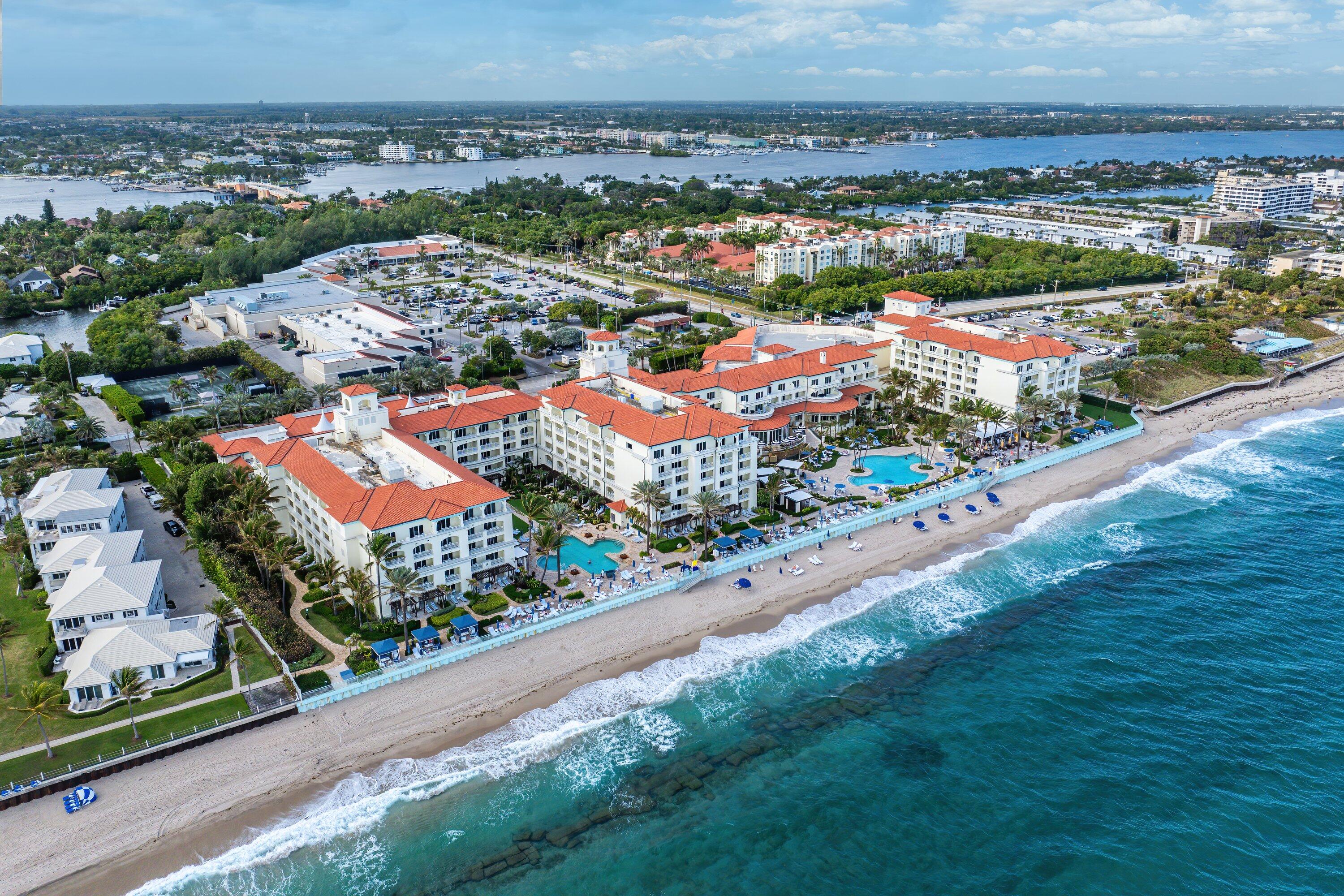 3550 South Ocean Boulevard, Unit 7C South Palm Beach, FL 33480 - Photo 59 of 66 an aerial view of a city