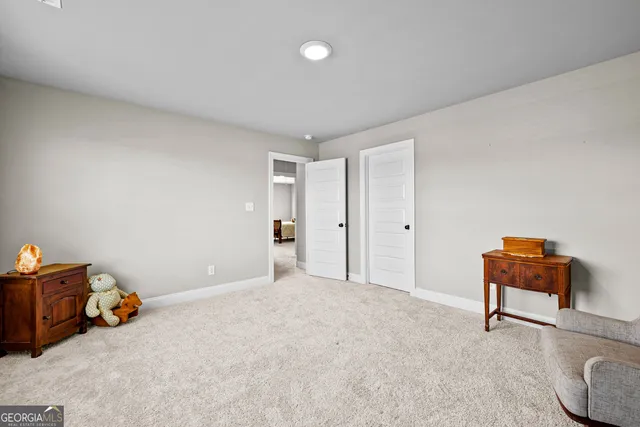 a view of empty room