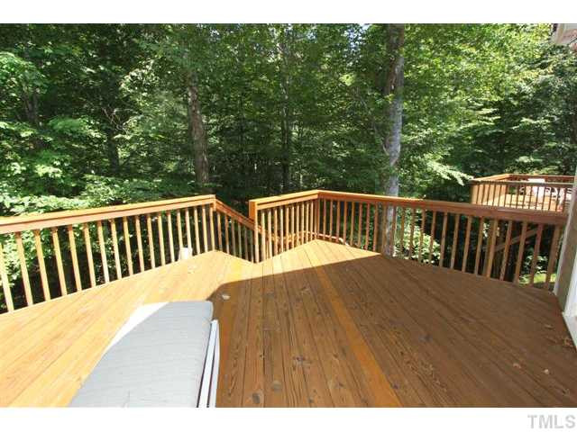 1433 Adams Mountain Road Raleigh, NC 27614 - Photo 18 of 25 a view of balcony with wooden floor
