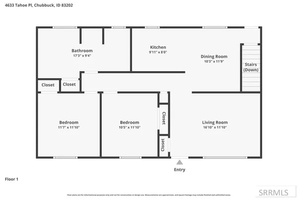 $330,000 | 4633 Tahoe Place, Chubbuck, ID 83202