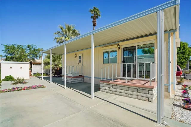 a balcony view with a outdoor space