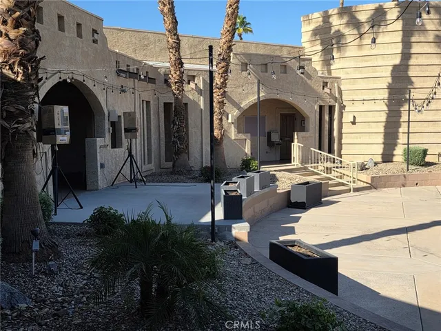 a view of a door with a door