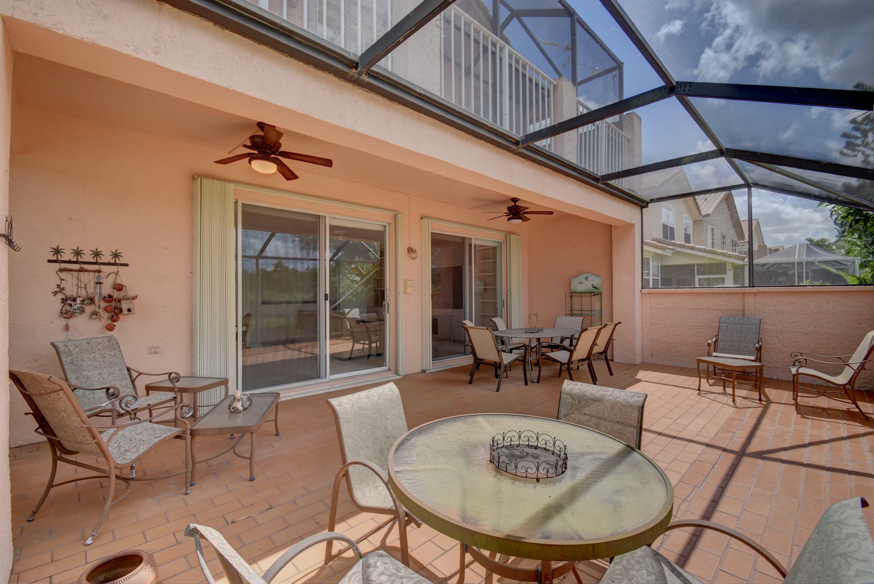18102 Clear Brook Circle Boca Raton, FL 33498 - Photo 30 of 34 Screened Patio