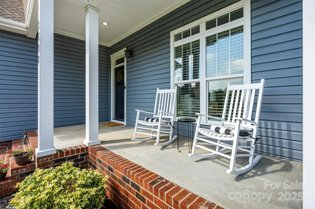 a outdoor space with a sitting space