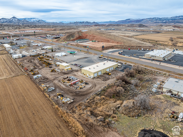 Undisclosed Address Salina, UT 84654 - Photo 4 of 9 Bird's eye view with a mountain view