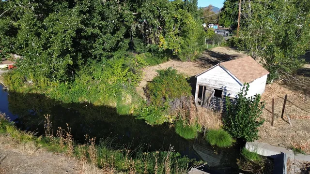 a view of outdoor space and yard