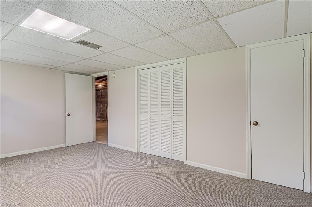 2606 Maxine Drive High Point, NC 27265 - Photo 22 of 34 Additional view of the bonus basement room. Could be a fourth bedroom.