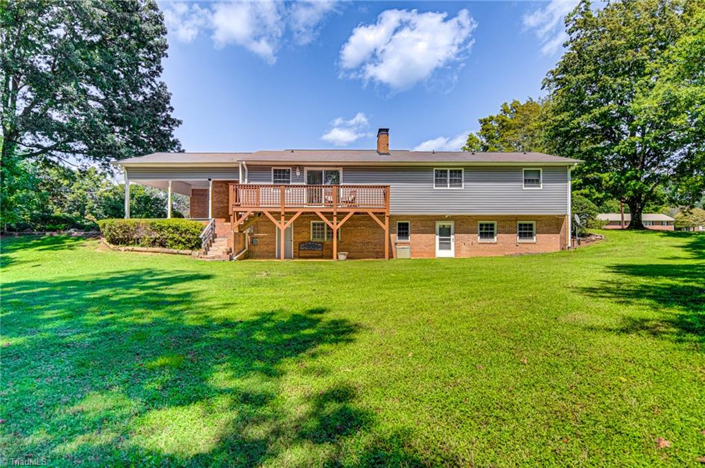 2606 Maxine Drive High Point, NC 27265 - Photo 29 of 34 Beautiful rear view of 2606 Maxine Drive!